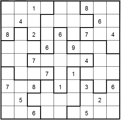 irregular sudoku printable irregular sudoku printable